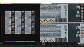 0.126mm x 0.126mm Kontrollsysteme der Entschließungs-industriellen Bildverarbeitung für Pharma-Druckqualitätskontrolle