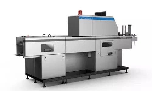Automatische Druckinspektions-Maschine für Kleid etikettiert Qualitätskontrollsystem mit Geschwindigkeit 150m/min