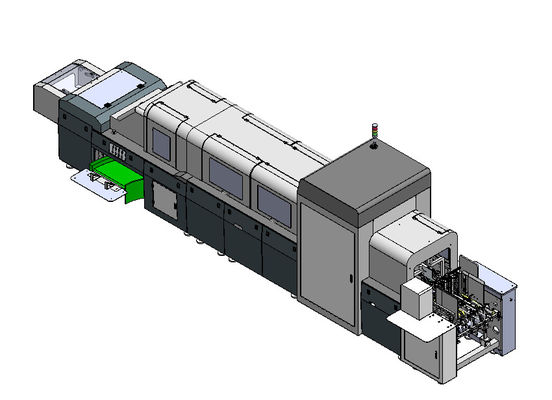 Maschine 250m/Min High-Speed Printing Quality Inspection für Whisky-Verpackenkasten